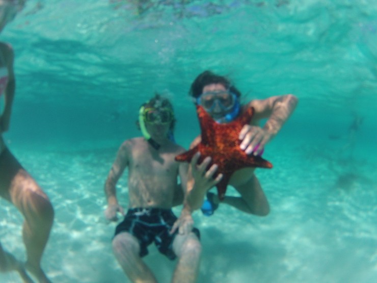 Cousins in the Abacos, 2013